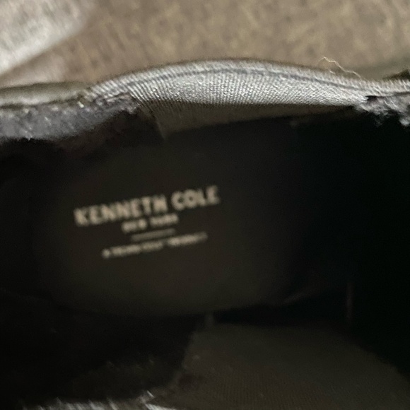 Kenneth Cole Mens Black Faux Leather New Age Chelsea Ankle Boot- Sz-10.5 - Picture 12 of 15